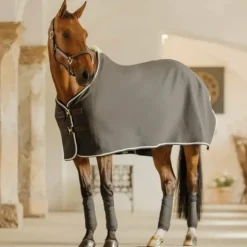 Kentucky Horsewear - Chemise séchante Show Vegan Wool e Gris Outlet