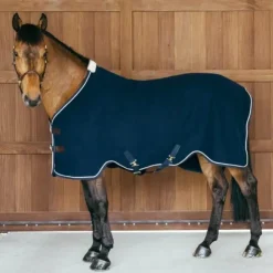 Sale Kentucky Horsewear - Chemise séchante Vegan Wool Marine