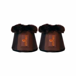 Kentucky Horsewear - Cloches chevaux cuir et mouton / Marron New