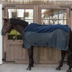 Kentucky Horsewear - Couverture séchante Combo Mesh 0g Marine Best