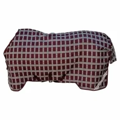 Kentucky Horsewear - Couverture d'extérieur imperméable All Weather Comfort 200g Bordeaux Discount