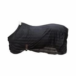 Kentucky Horsewear - Couverture anti-mouches légère rayée Noir Clearance