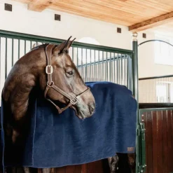 Sale Kentucky Horsewear - Couverture Séchante carré heavy Marine