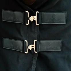 New Kentucky Horsewear - Couverture de box et d'extérieur Canvas Noir