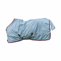 Kentucky Horsewear - Couverture d'extérieur All Weather Pro avec cordon tressé denim 160g Bleu