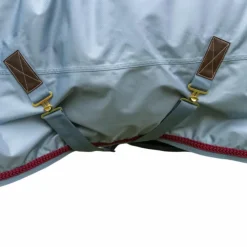 Kentucky Horsewear - Couverture d'extérieur All Weather Pro avec cordon tressé denim 160g Bleu