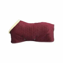 Kentucky Horsewear - Couverture de présentation velvet 160g Bordeaux Best