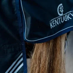 Kentucky Horsewear - Couverture d'extérieur Turnout Rug All Weather waterproof comfort 200g Marine Best