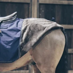 Clearance Kentucky Horsewear - Couvre-reins carré imperméable 600D 160g Marine