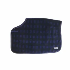 Online Kentucky Horsewear - Couvre reins carré Heavy Fleece à carreaux 0g