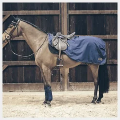 Kentucky Horsewear - Couvre-reins long imperméable 600D 0g Marine Outlet