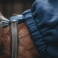 New Kentucky Horsewear - Couvre-cou écharpe Cooler Fleece 0g Marine