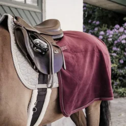 Kentucky Horsewear - Couvre reins carré Heavy Fleece 0g Bordeaux Best