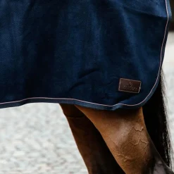 Kentucky Horsewear - Couvre reins carré Heavy Fleece 0g Marine Discount