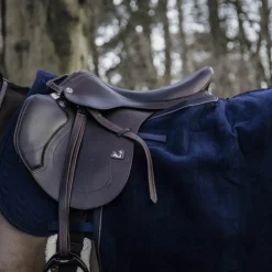 Kentucky Horsewear - Couvre reins carré Heavy Fleece 0g Marine Discount