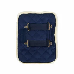 Kentucky Horsewear - Extension de poitrail matelassé mouton vegan 2 boucles Marine Outlet