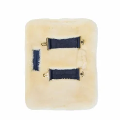 Best Kentucky Horsewear - Extension de poitrail mouton vegan 2 boucles Beige