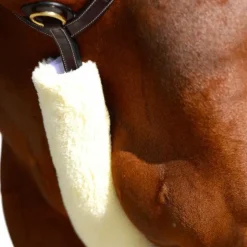 Best Kentucky Horsewear - Fourreau de collier de chasse naturel Écru