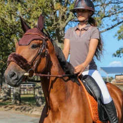 Hot Kentucky Horsewear - Fourreau de muserolle Marron