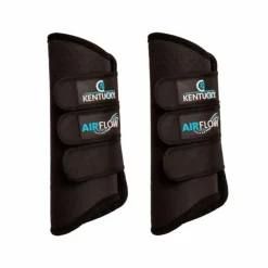 Outlet Kentucky Horsewear - Guêtres de cross postérieurs 3D Air Flow Noir