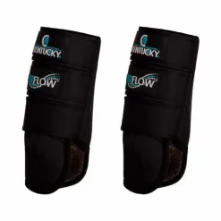 Hot Kentucky Horsewear - Guêtres de cross antérieurs 3D Air Flow Skin Friendly Noir