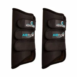 Kentucky Horsewear - Guêtres de cross postérieurs 3D Air Flow Skin Friendly Noir Online