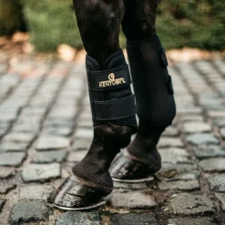 Outlet Kentucky Horsewear - Guêtres cheval 3D Spacer Turnout Boots x2 Noir