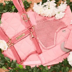 Hot Kentucky Horsewear - Licol Velvet vieux Rose