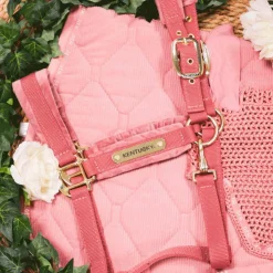 Hot Kentucky Horsewear - Licol Velvet vieux Rose