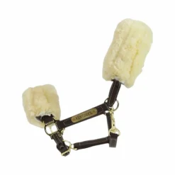 New Kentucky Horsewear - Licol en cuir mouton pour Minis