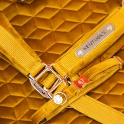 Clearance Kentucky Horsewear - Licol Velvet moutarde