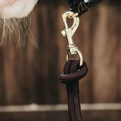 Kentucky Horsewear - Longe avec mousqueton chocolat New