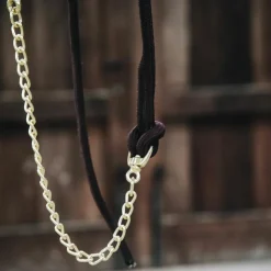 Kentucky Horsewear - Longe avec mousqueton chocolat New