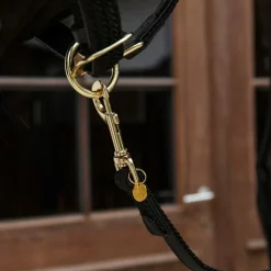 Kentucky Horsewear - Longe en nylon tressé noir 2 m