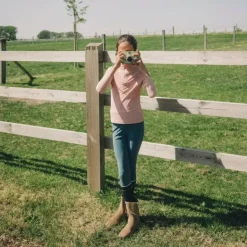 Discount Kentucky Horsewear - Pantalon d'équitation Miami City fille émeraude Bleu