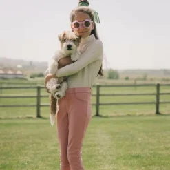 Kentucky Horsewear - Pantalon d'équitation Miami City fille vieux Rose