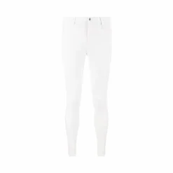 Kentucky Horsewear - Pantalon d'équitation Mexico homme avec Grip aux genoux Blanc Outlet
