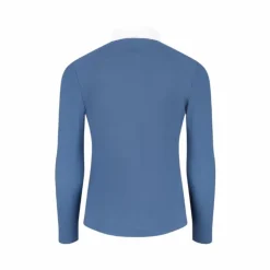 Outlet Kentucky Horsewear - Polo de concours Osaka Kids garçon manches longues Marine