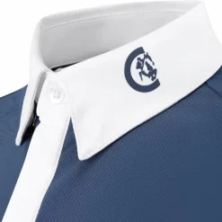 Outlet Kentucky Horsewear - Polo de concours Osaka Kids garçon manches longues Marine