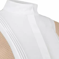 Discount Kentucky Horsewear - Polo manches courtes femme Heritage Air Beige