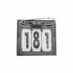 New Kentucky Horsewear - Porte numéro PVC Noir