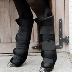 Clearance Kentucky Horsewear - Protections d'écurie longues Protect postérieurs Noir