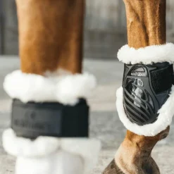 New Kentucky Horsewear - Protège-boulets jeunes chevaux mouton vegan Noir