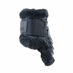 Kentucky Horsewear - Protège-boulets jeunes chevaux mouton vegan mouton Noir New