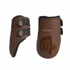 Kentucky Horsewear - Protège boulet élastique choco Marron