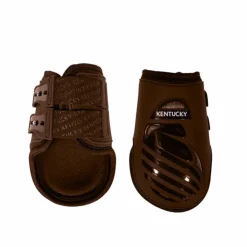 Hot Kentucky Horsewear - Protège boulet élastique haut Marron