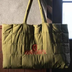 Clearance Kentucky Horsewear - Sac rembourré Logo Kentucky kaki Vert