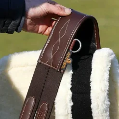 Outlet Kentucky Horsewear - Sangle bavette mouton Marron