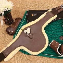 Outlet Kentucky Horsewear - Sangle bavette mouton Marron