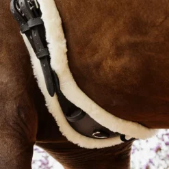 Best Kentucky Horsewear - Sangle anatomique courte mouton Noir